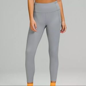 Lululemon Fast & Free High Rise Leggings 25” Nulux - Rhino Grey